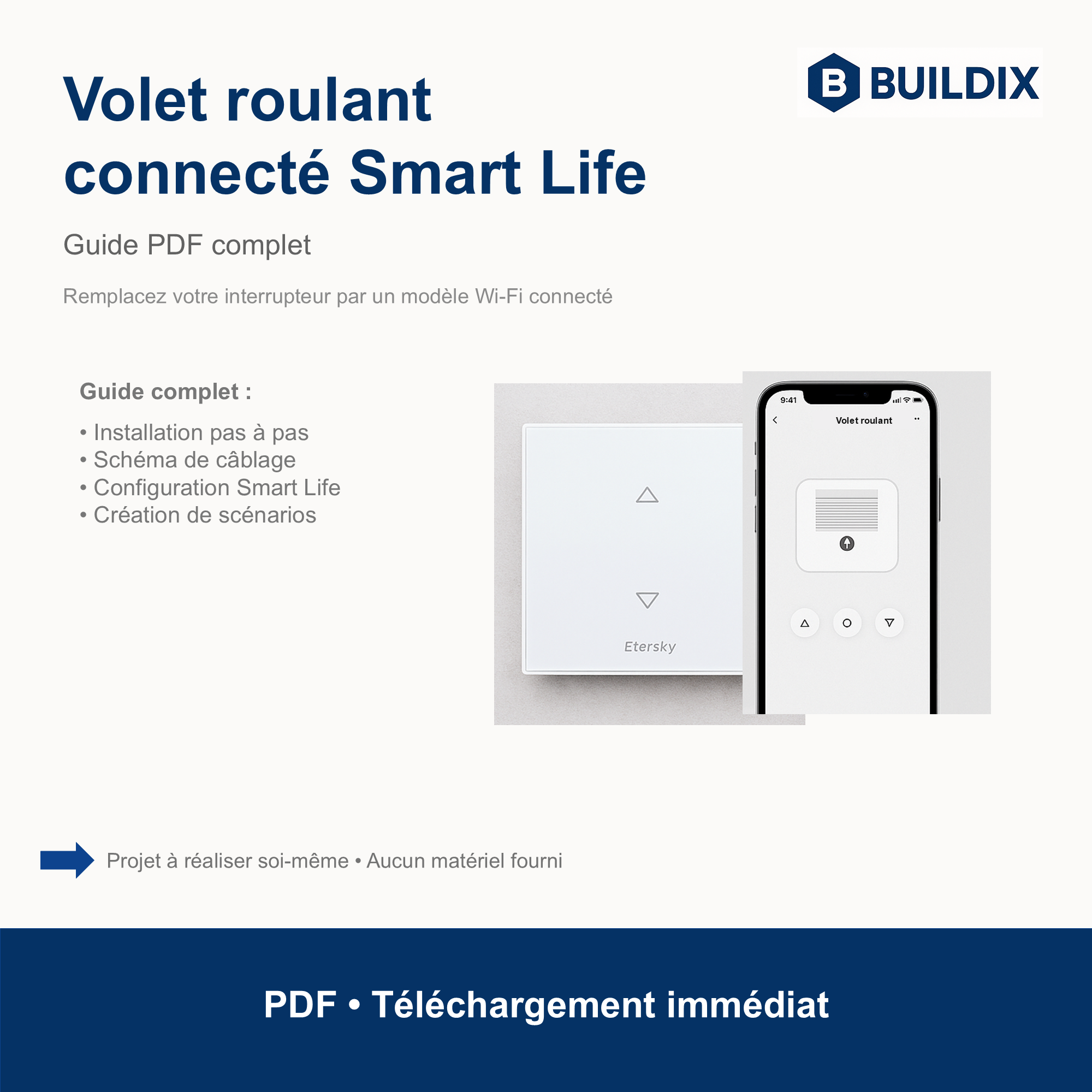 Présentation du guide Volet roulant connecté SmartLife