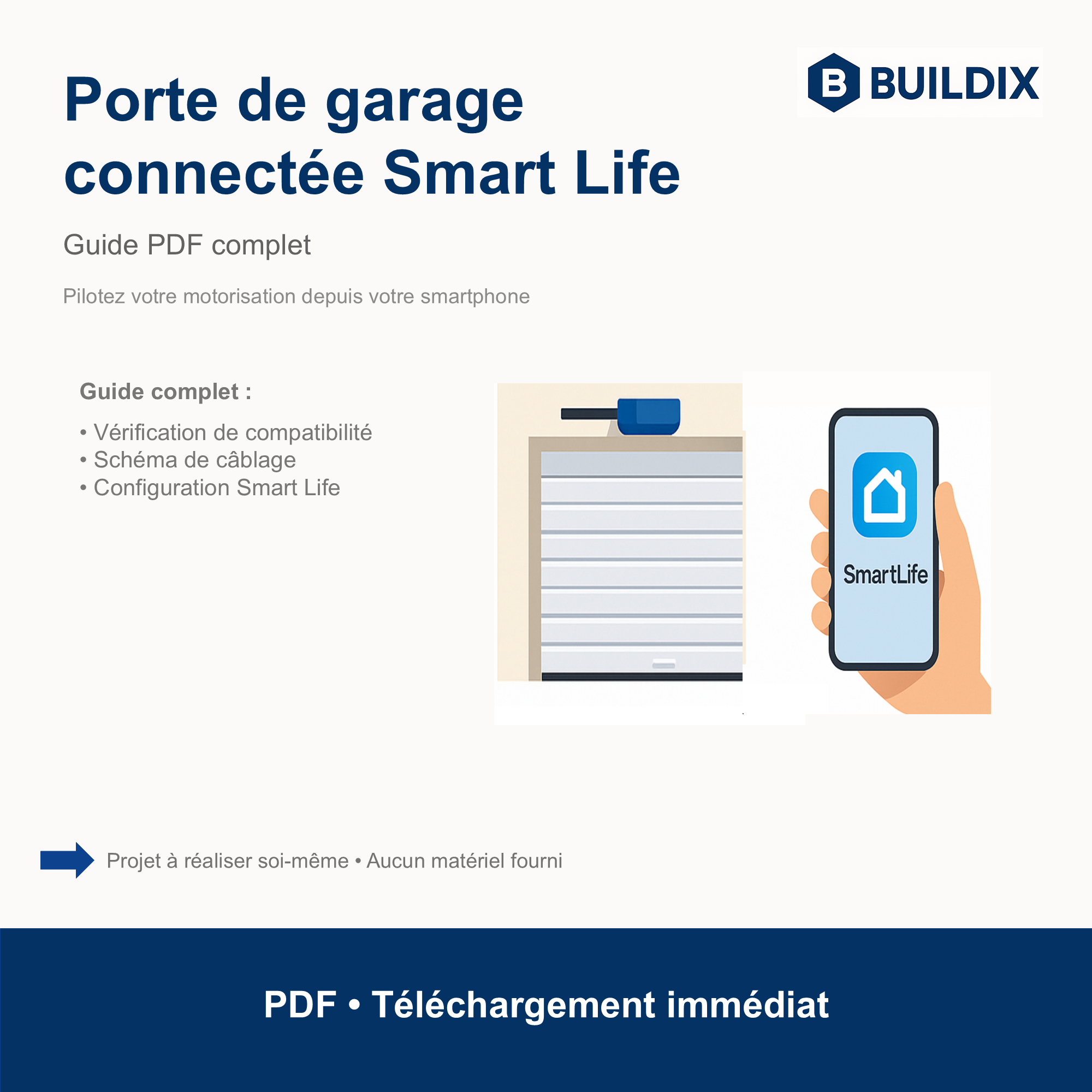 Présentation du guide Porte de garage connectée SmartLife
