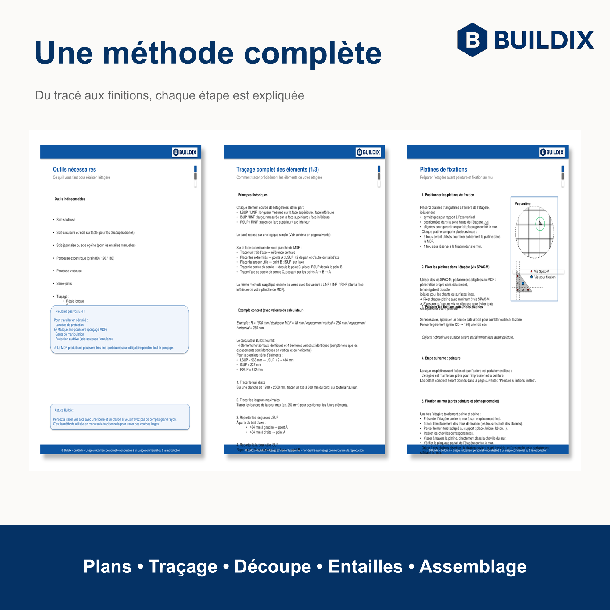 Visuel de présentation du guide Étagère sphère tronquée (4 sur 6)