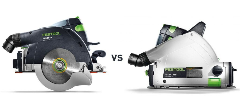 comparatif entre scie circulaire et scie plongeante